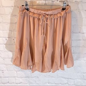 Saint & Hearts Tutu Pleated Mini Skirt (Skort) S